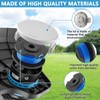 Foydream Pack of 10 grass trimmer spool, replacement thread spool,
