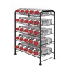 BTY 5 Tier Water Bottle Organizer Small Water Bottle Holder