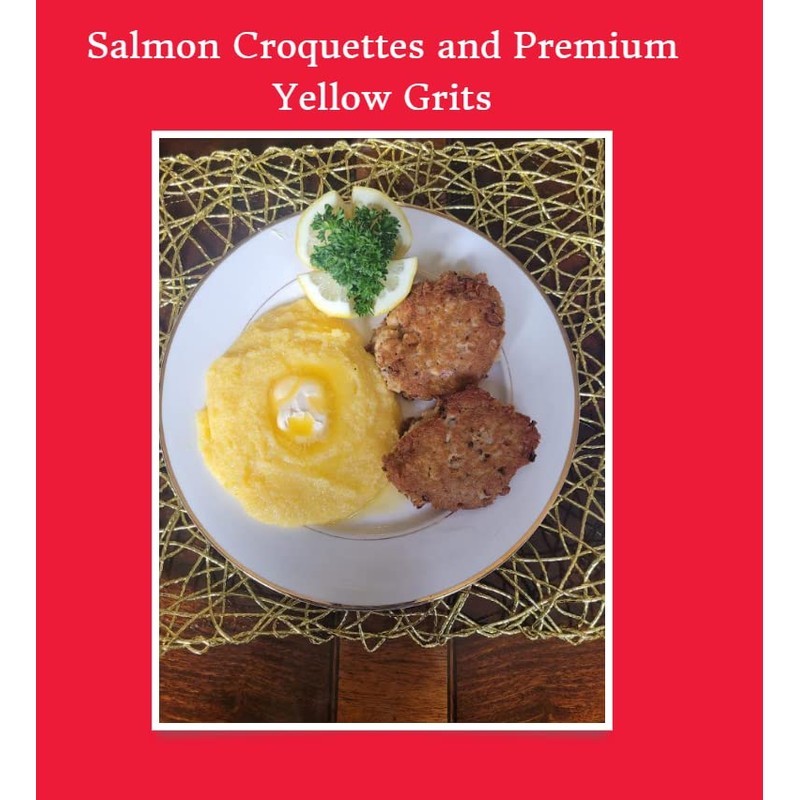 Grandma Betty's Yellow Grits, Gluten-Free, Sugar-Free, Sodium-Free, and Dairy-Free. Made