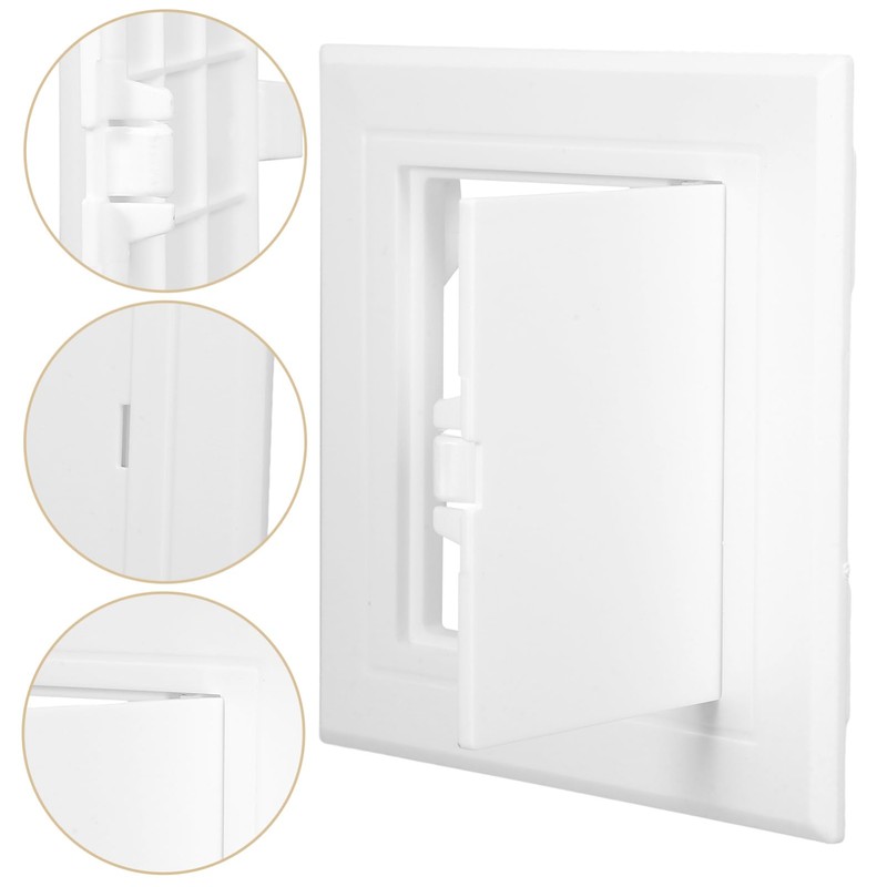 MOLUCKFU Sewer Pipe Inspection Port Plastic Access Panel Wall Access