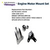 3Pcs Engine Motor Mount Kit Compatible with Fusion 2010 2011