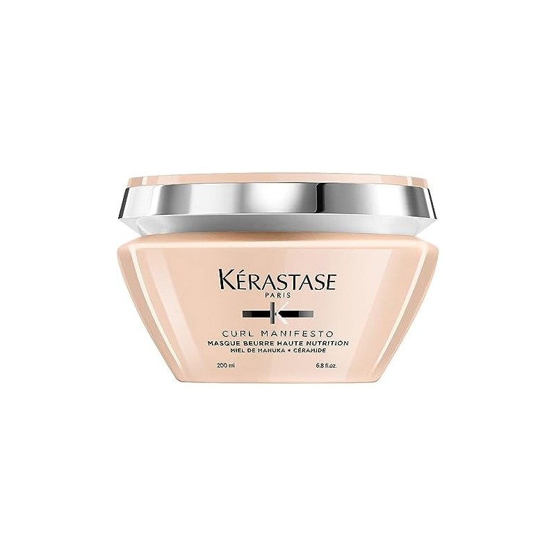Kérastase Mascarilla Masque Beurre Haute Nutrition, para Cabello Rizado, con