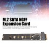 M.2 SATA NGFF Expansion Card SATA3.0 6Gbps Plug and Play