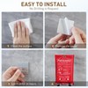 Adhesive Wall Hooks for Fire Blankets - Mondoshop Waterproof Stainless
