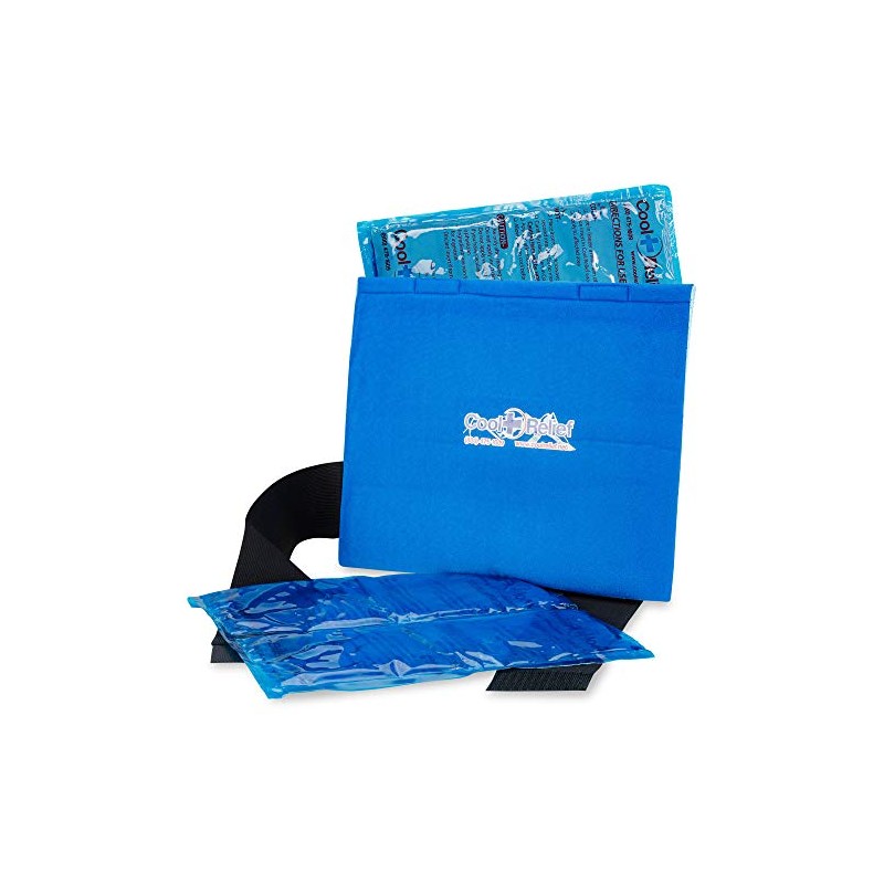 Soft Gel Hip Ice Wrap by Cool Relief (2 Removeable