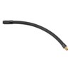 X AUTOHAUX 20cm Car Tire Inflator Extension Hose Chuck Black
