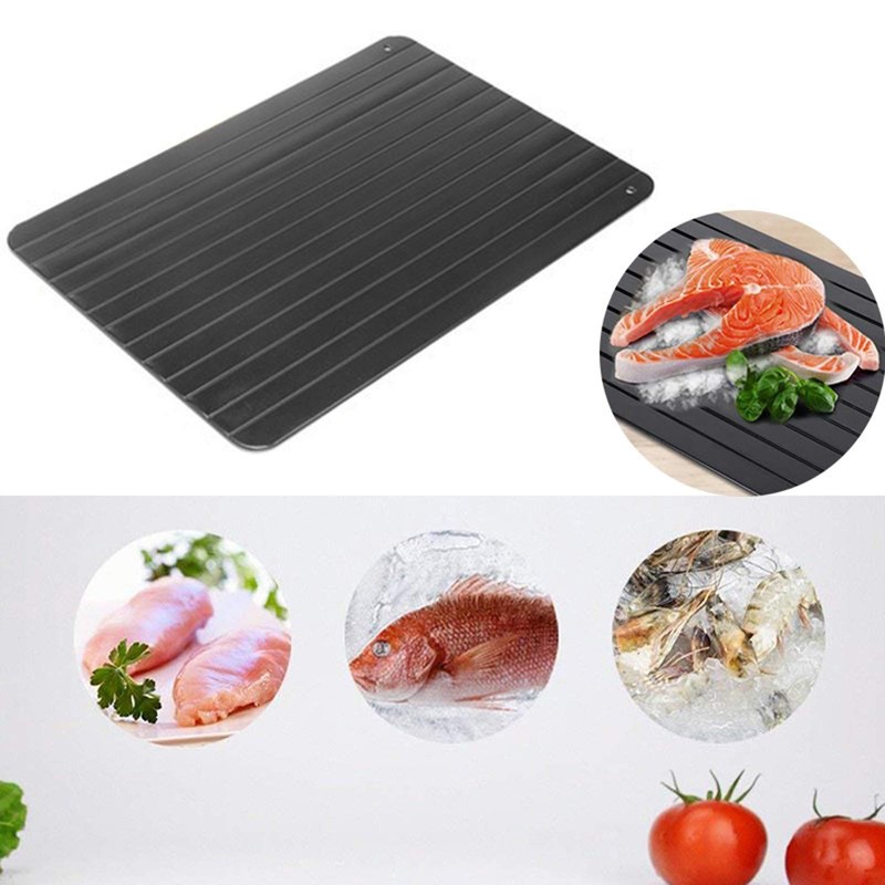 Defrost Unfreeze Defrosting Board for Meat/Fish/Vegetables for Quick, Natural Defrosting