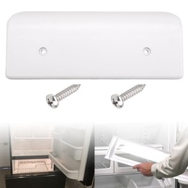 WP67005140 Refrigerator Freezer Door Handle Compatible with Whirl-Pool Ken-More Maytag Am-ana Refrigerator GB1924PEKW GB1924PEKB12, Replace 67005140 1071249 12285404 8170990 67001902 12610801W