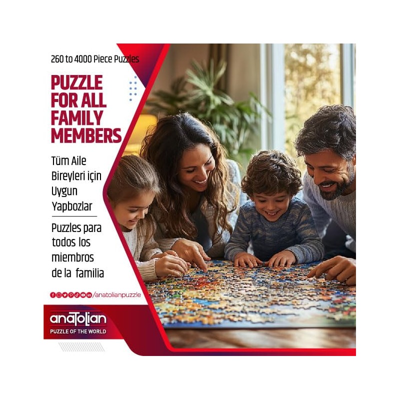 Anatolian Puzzle - Tree of Life, 3000 Piece Jigsaw Puzzle,