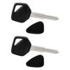 VGOL 2pcs Car Blank Keys Compatible with Honda CBR Series