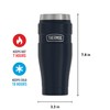 Thermos - Vaso de viaje de acero inoxidable, 16 onzas,