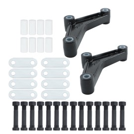 labwork Double Eye Spring Tandem Trailer Axle Suspension Kit - Equalizer Kit/Shackle Kit/Nylon Bushing