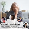 Natural Solution Himalayan Salt Inhaler Ceramic with Himalayan Pink Salt