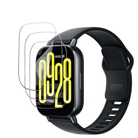 [Set of 3] For Redmi Watch 5 Active Film Protective Film [Moahsiuny] TPU 3D High Transmittance Anti-Fingerprint Shock Proof Screen Vivid Easy Installation