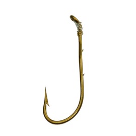 Tru Turn Snelled Baitholder Hook (Bronze, 4)