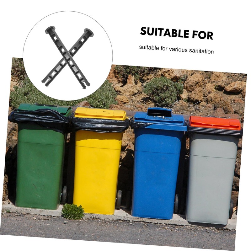 ULTECHNOVO 10pcs Trash Can Lid Latch Pins Hinges for Garbage