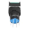 25PCS Push Button Switch with Light 16mm Square Self Locking