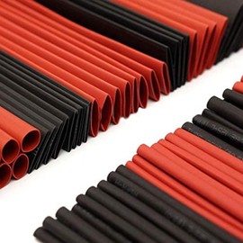 Gasea 150pcs 2:1 Shrinking Polyolefin Heat Shrink Tubing Tube Sleeving Insulation Wire Cable Wrap Tubing Kit