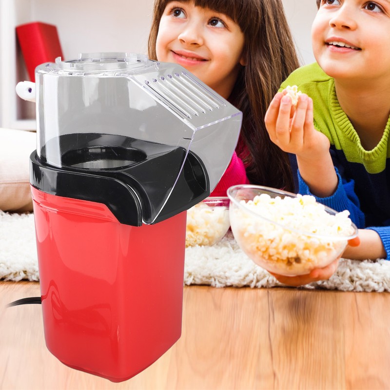 Popcorn Maker 1200W Oil Less Fast Popping One Touch Operation