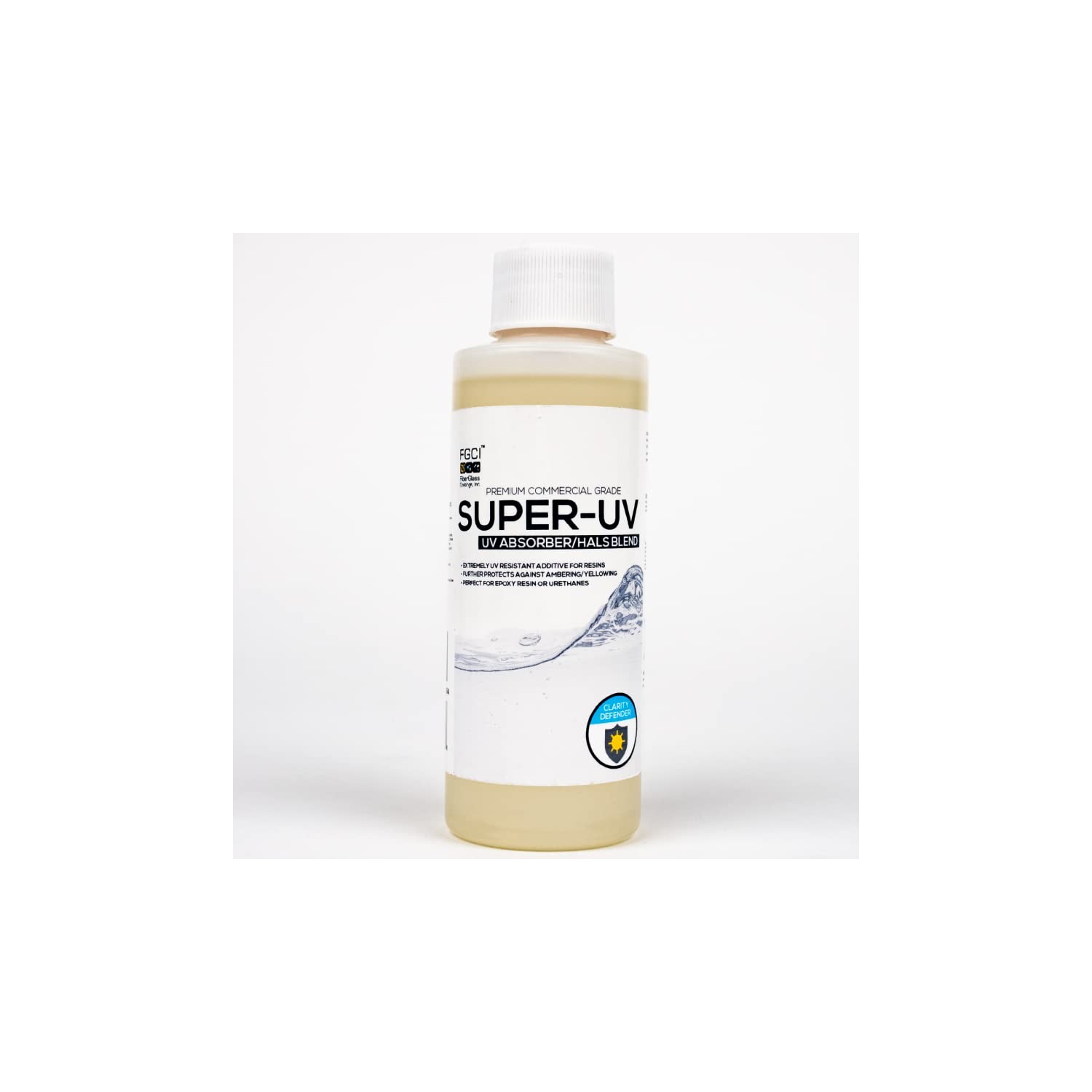 Super UV Inhibitor Additive 4 oz. Bottle for Epoxy Resin - Protects ...