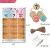 Gender Reveal Tic Tac Toe Board Game for Boys or