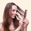VOCOSTE Wide Tooth Slat Tail Comb Plastic Long Tail Comb