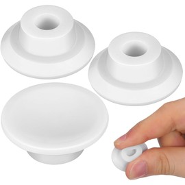 Tapón del Orificio De Drenaje del Congelador 3 Piezas Tapón De Goma para Congelador Horizontal Reemplazo para Refrigerador Sello De Alta Eficiencia Instalación Fácil