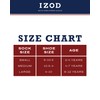 IZOD Boys Crew Socks - 5 Pack Breathable Soft Stretch