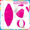 Whaline 3Pcs Inflatable Beach Ball 16 Inch Round Pool PVC