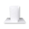 100 x folding cards DIN A7 in bright white (white)