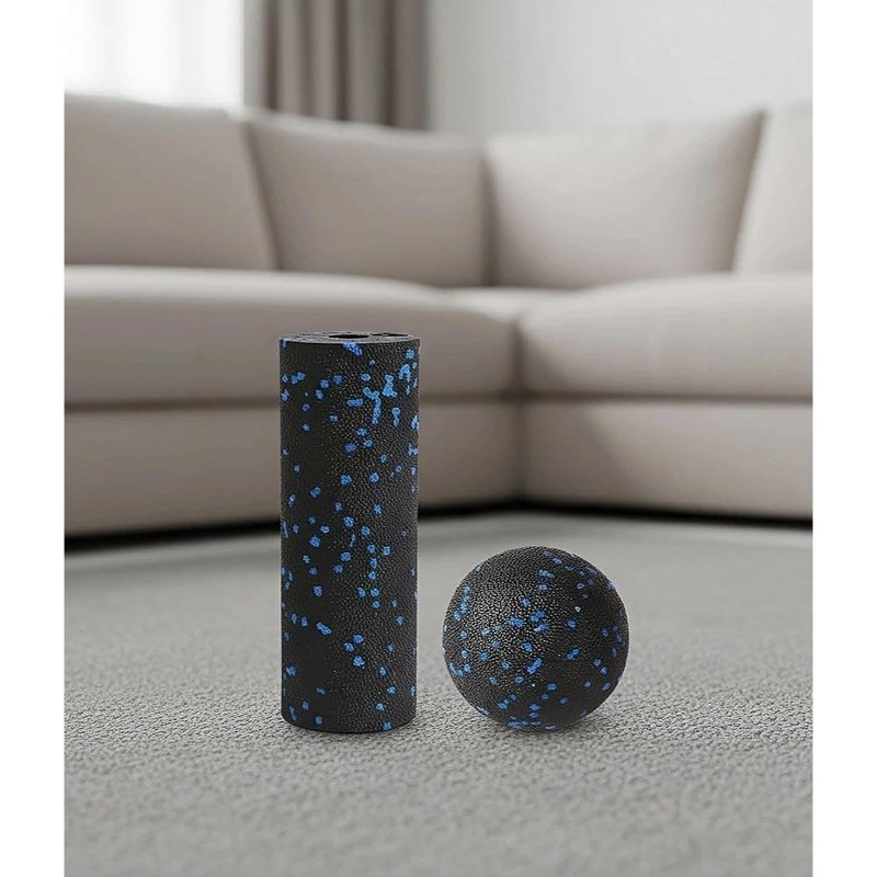Mrxxjz Mini Foam Roller & Massage Ball Set, Travel Muscle