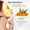 Purederm Turmeric Facial Mask Skin Care (5 Pack) - Bubble