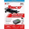 Tomcat Mouse Killer Child Resistant, Disposable Station, 4 Pre-Filled Ready-To-Use