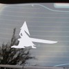 Cosplay & Fan Gear Pyramid Head Gaming Vinyl Decal (White)
