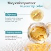 2Pcs Cooling Peel Off Lip Mask,Clear Lip Balm Gentle Exfoliator