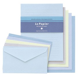 Cubix Colored Letter Set, 5 Pads, bule