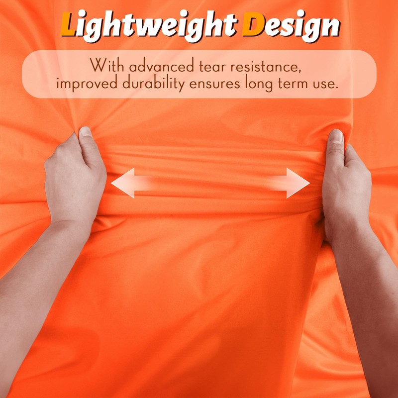 Vonty Waterproof Fabric Ripstop Nylon Fabric by The Yard -