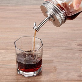 Alipis Pack of 4 Stainless Steel Oil Pouring Lids Compatible with Preserving Jars, Ideal for Vinegar Oil and Liquids, Durable and Rustproof, Practical Solution for Kitchens and Storage