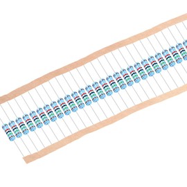 uxcell 30Pcs 15k Ohm Resistor, 2W 1% Tolerance Metal Film Resistors, Lead, 5 Bands for DIY Electronic Projects and Experiments