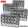 CHUSYYRAY 4PCS 4x6'' LED Headlights Hi/Lo Beam For Freightliner 1988-2010
