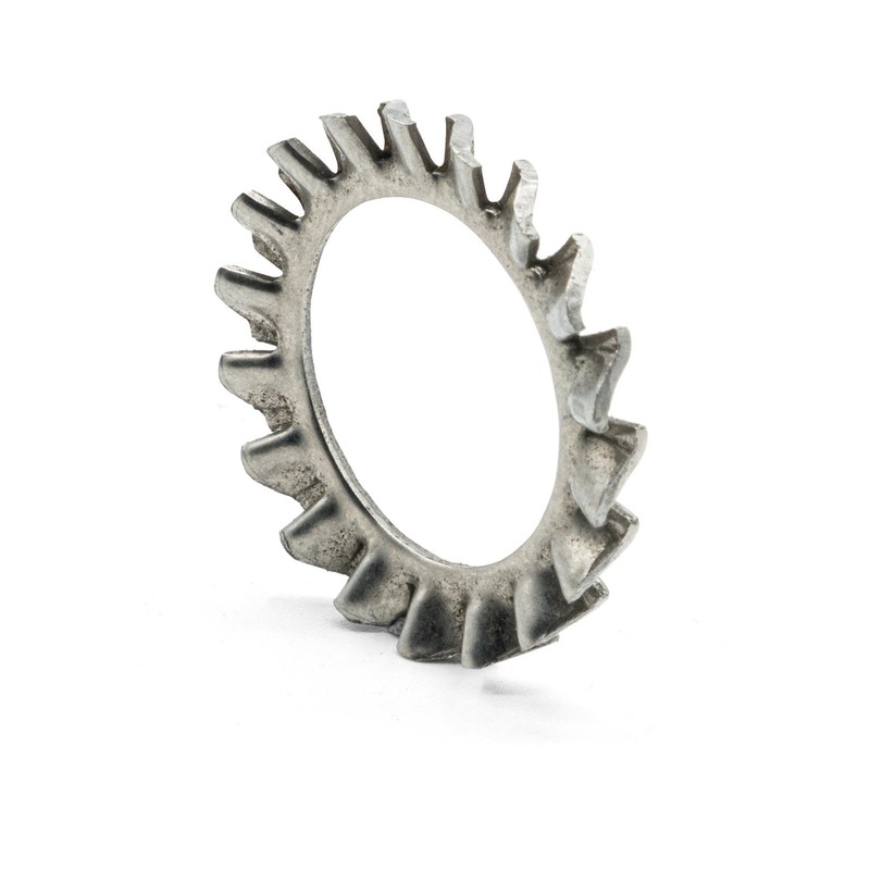 Hippo Hardware M2 (2mm) External Toothed Shakeproof Lock Washers Serrated
