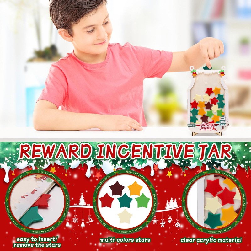Reward Incentive Jar with Stars, Winspeed Stars Incentive Jar for