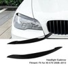 1 Pair Headlight Eyebrow Left Right Fade Proof Front Headlight