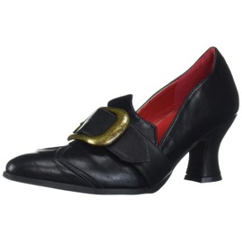 Ellie Shoes Women's 253-solstice Pump, Black Polyurethane, 9