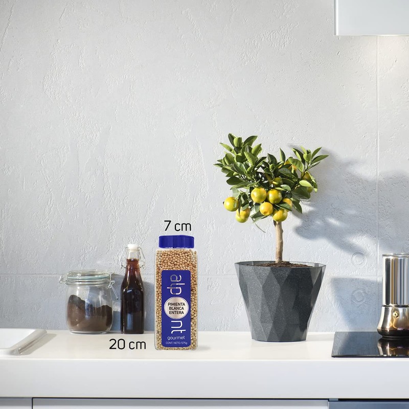 ALPONT GOURMET Pimienta Blanca Entera, 575 g