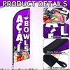 Remagr Acai Bowls Feather Flag 7 ft Advertising Swooper Flag