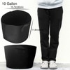 FiveSeasonStuff 10 Gallon Grow Bags Upgraded Heavy Duty Handles, 5