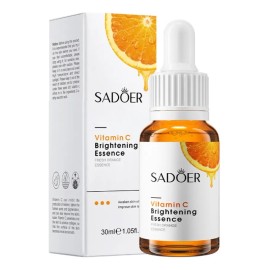 Sérum vitamina C + ácido hialurónico, hidratante y antiarrugas día/noche para todo tipo de piel