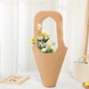 BEHEY 40PCS Medium Size Flower Bags for Bouquets,Kraft Paper Handle