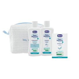 Chicco Baby Moments Baby Hygiene Kit BeautyBAUTY Bag with Zip - Boys